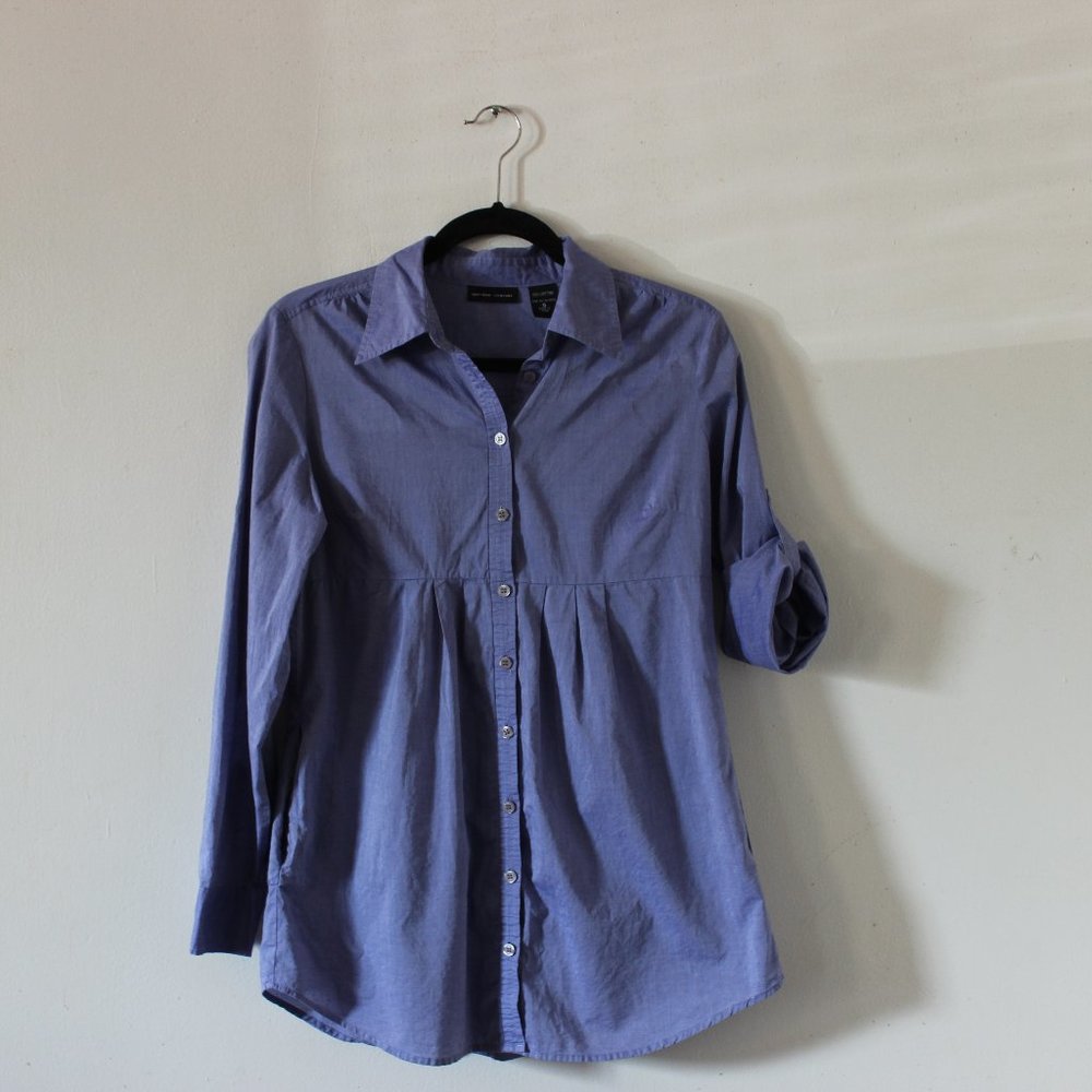 New York & Company Denim Button up